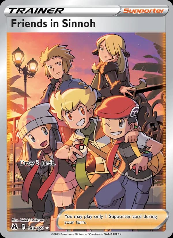 Friends in Sinnoh — Crown Zenith, Ultra Rare