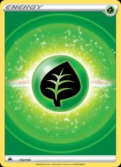 Grass Energy — Crown Zenith — Ultra Rare