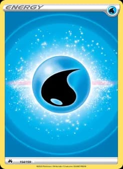 Water Energy — Crown Zenith — Ultra Rare