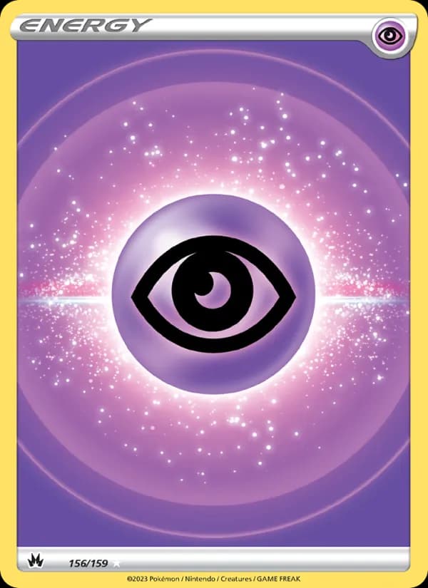 Psychic Energy — Crown Zenith, Ultra Rare