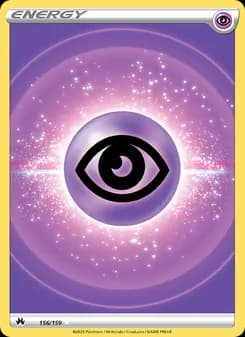 Psychic Energy — Crown Zenith — Ultra Rare
