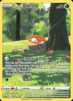 Hisuian Voltorb — Crown Zenith — Rare