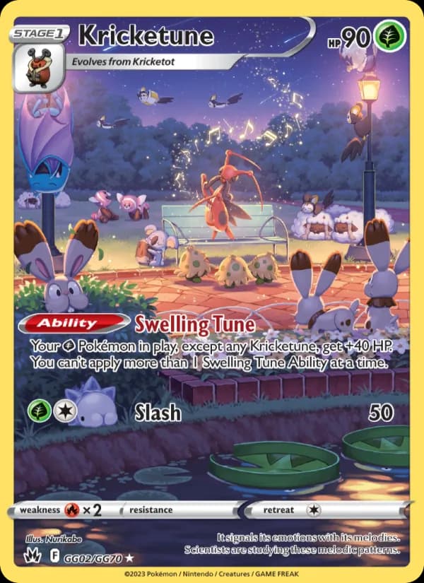 Kricketune — Crown Zenith, Rare