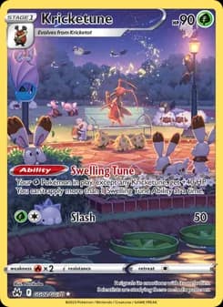 Kricketune — Crown Zenith — Rare