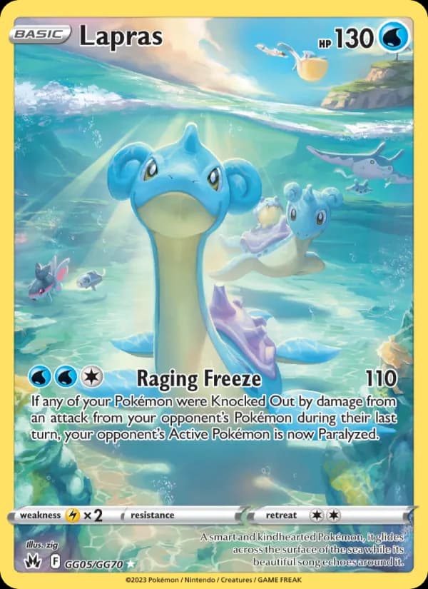 Lapras — Crown Zenith, Rare