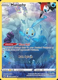 Manaphy — Crown Zenith — Rare