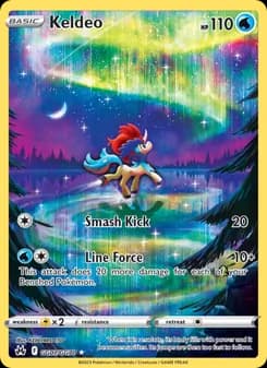 Keldeo — Crown Zenith — Rare