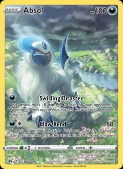 Absol — Crown Zenith — Rare