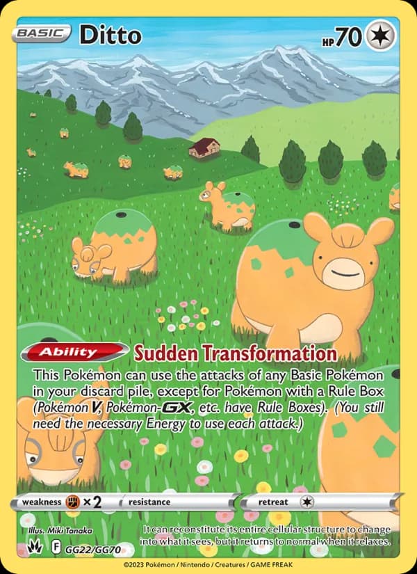 Ditto — Crown Zenith, Rare