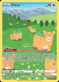 Ditto — Crown Zenith — Rare