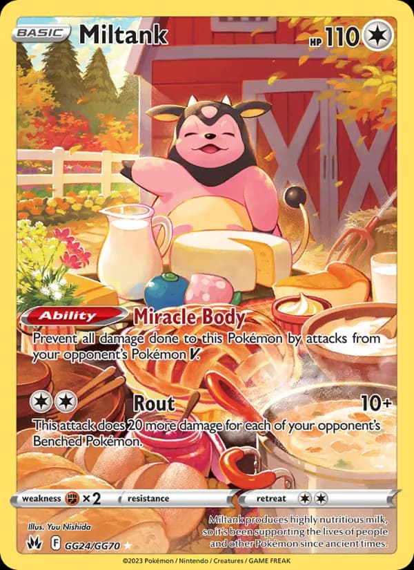 Miltank — Crown Zenith, Rare