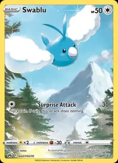 Swablu — Crown Zenith — Rare