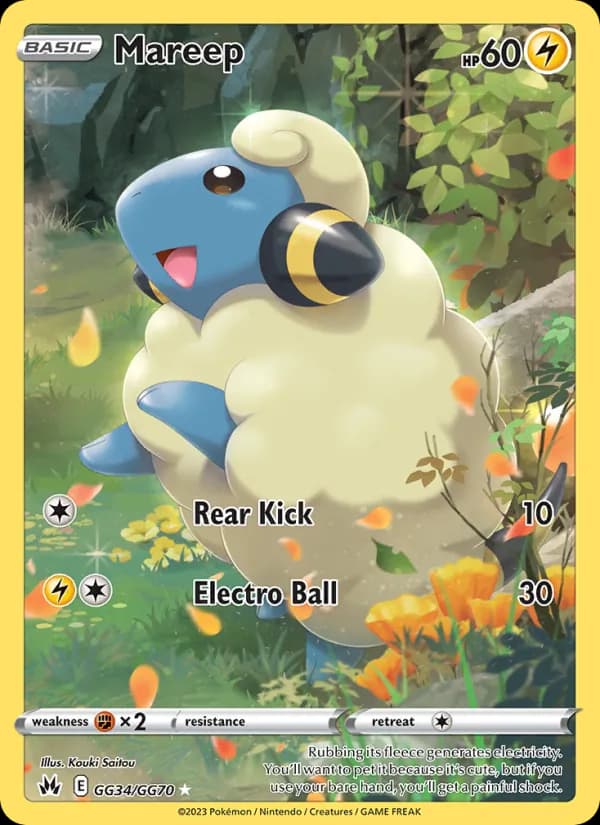 Mareep — Crown Zenith, Rare
