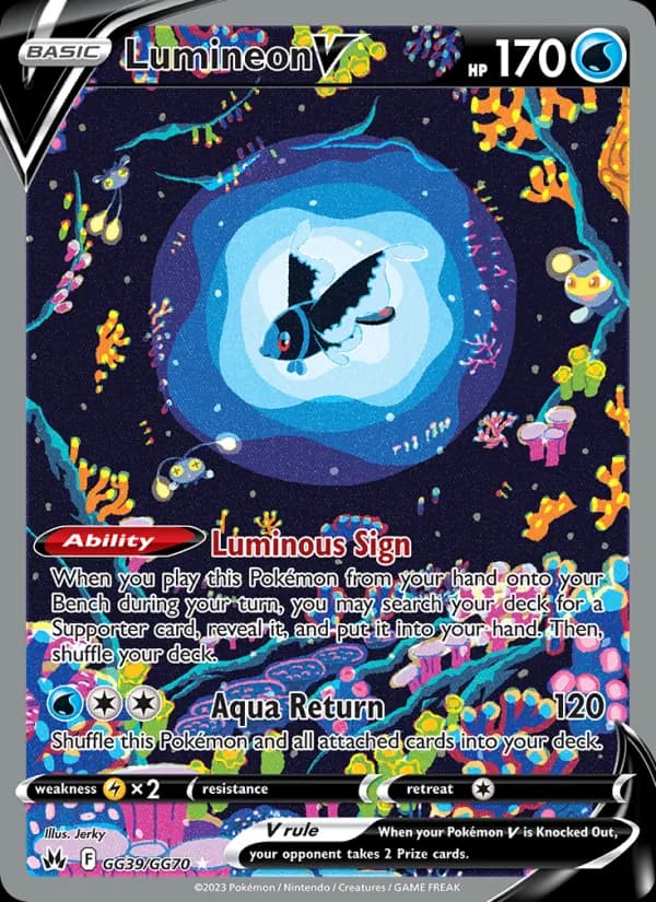 Lumineon V — Crown Zenith, Ultra Rare