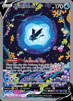 Lumineon V — Crown Zenith — Ultra Rare
