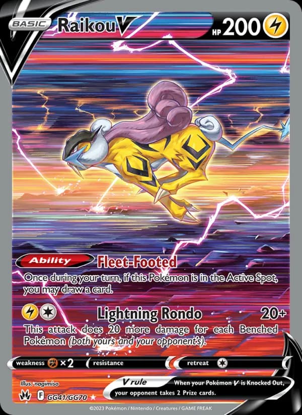 Raikou V — Crown Zenith, Ultra Rare
