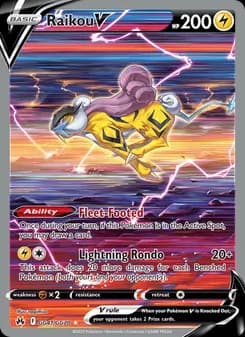 Raikou V — Crown Zenith — Ultra Rare