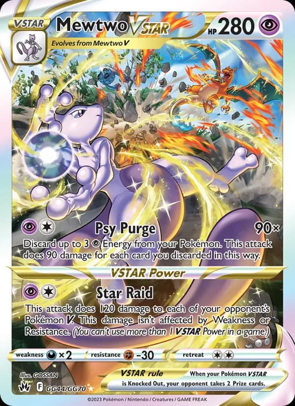 Mewtwo VSTAR — Crown Zenith, Ultra Rare