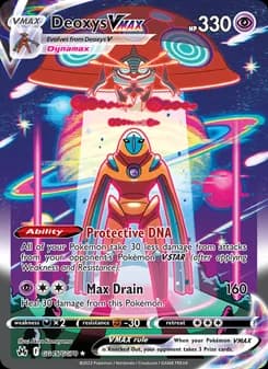 Deoxys VMAX — Crown Zenith — Ultra Rare