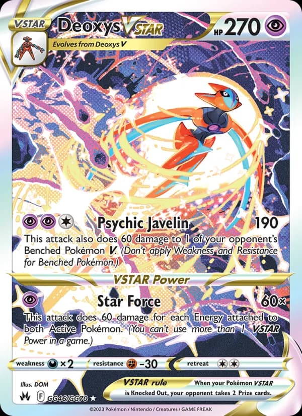 Deoxys VSTAR — Crown Zenith, Ultra Rare