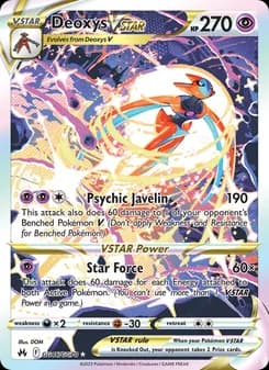 Deoxys VSTAR — Crown Zenith — Ultra Rare