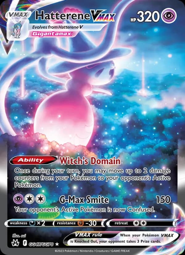 Hatterene VMAX — Crown Zenith, Ultra Rare