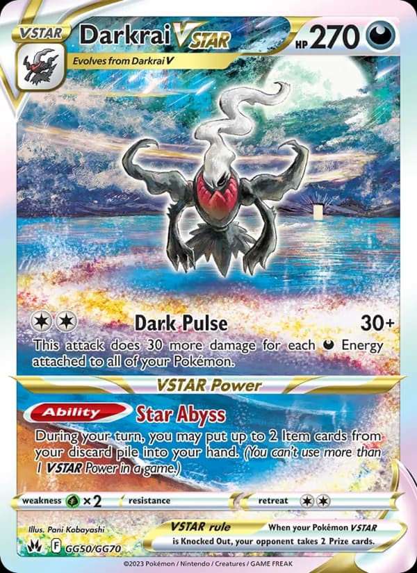 Darkrai VSTAR — Crown Zenith, Ultra Rare