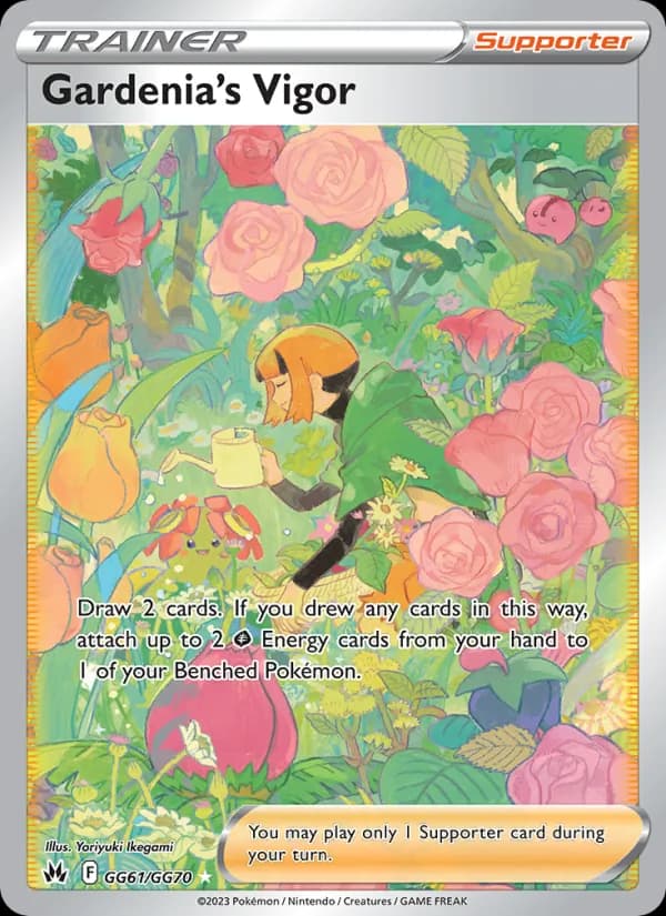 Gardenia's Vigor — Crown Zenith, Ultra Rare