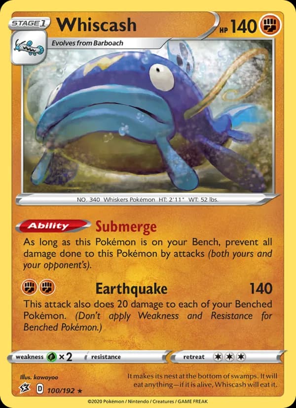 Whiscash — Rebel Clash, Rare