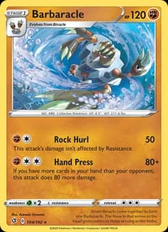 Barbaracle — Rebel Clash — Rare
