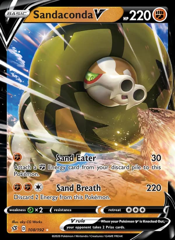 Sandaconda V — Rebel Clash, Holo Rare V