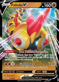 Falinks V — Rebel Clash — Holo Rare V