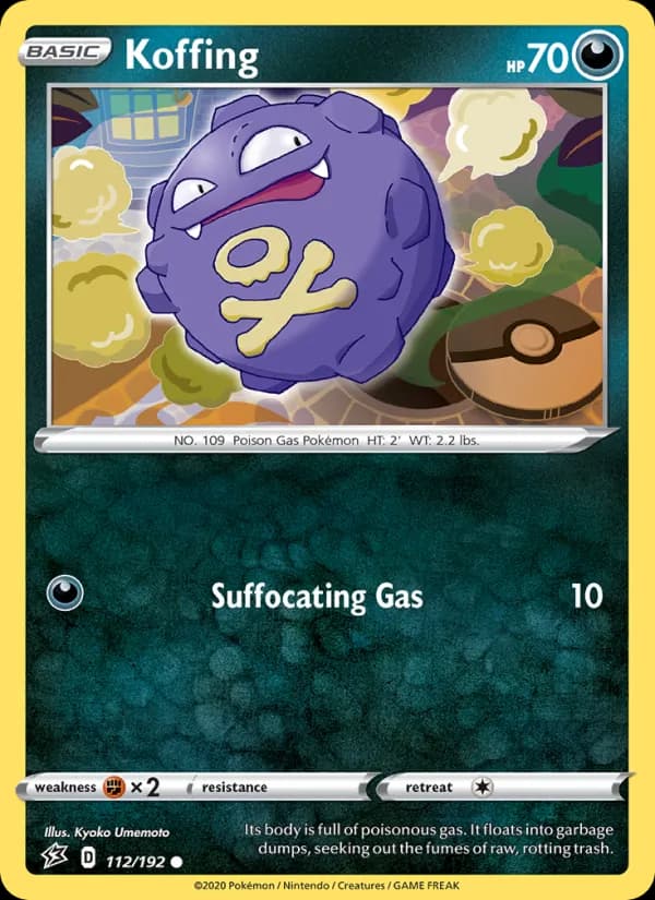 Koffing — Rebel Clash, Common