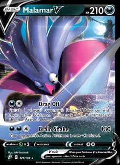 Malamar V — Rebel Clash — Holo Rare V