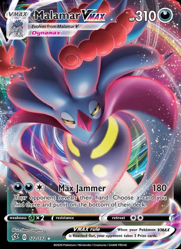 Malamar VMAX — Rebel Clash, Holo Rare VMAX
