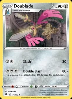 Doublade — Rebel Clash — Uncommon