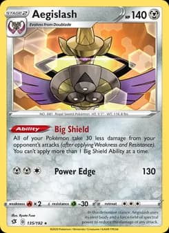 Aegislash — Rebel Clash — Rare