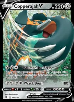 Copperajah V — Rebel Clash — Holo Rare V