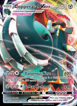 Copperajah VMAX — Rebel Clash — Holo Rare VMAX
