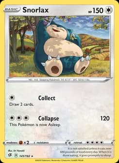 Snorlax — Rebel Clash — Rare