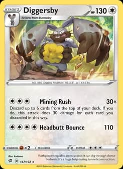 Diggersby — Rebel Clash — Rare