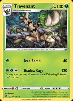 Trevenant — Rebel Clash — Rare