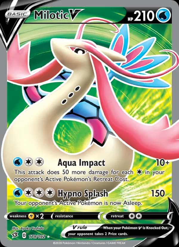 Milotic V — Rebel Clash, Ultra Rare