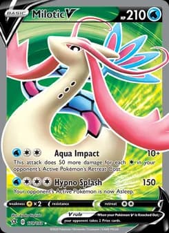 Milotic V — Rebel Clash — Ultra Rare