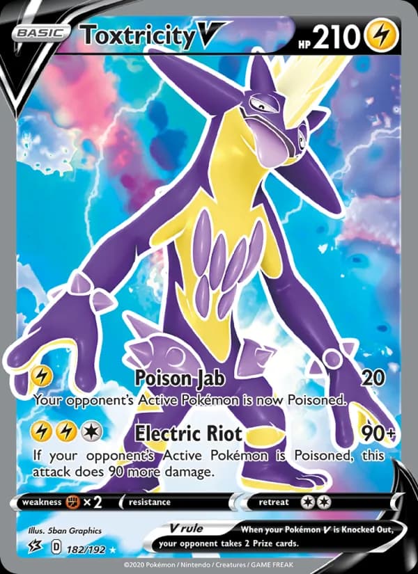 Toxtricity V — Rebel Clash, Ultra Rare