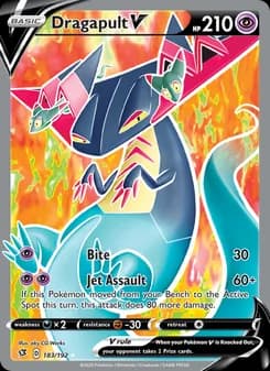 Dragapult V — Rebel Clash — Ultra Rare