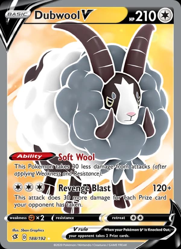 Dubwool V — Rebel Clash, Ultra Rare