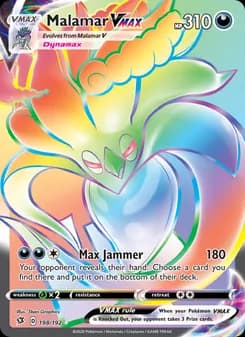 Malamar VMAX — Rebel Clash — Secret Rare