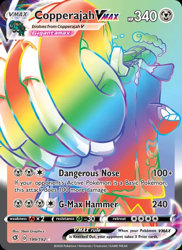Copperajah VMAX — Rebel Clash, Secret Rare