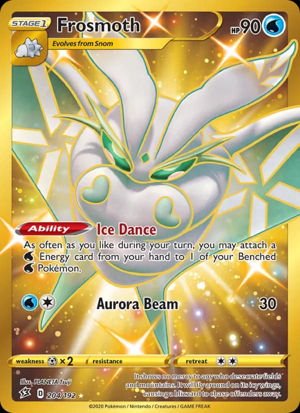 Frosmoth — Rebel Clash, Secret Rare